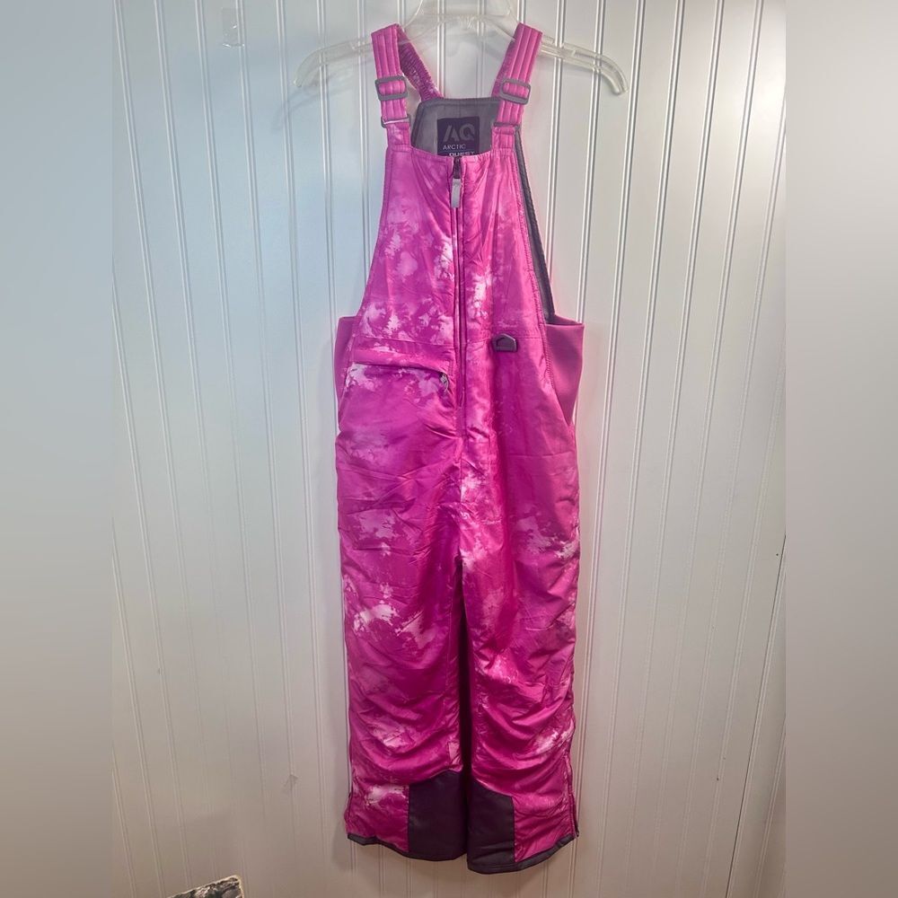 Artic kid Girls Snow Bib overalls insulated winter Sixe M